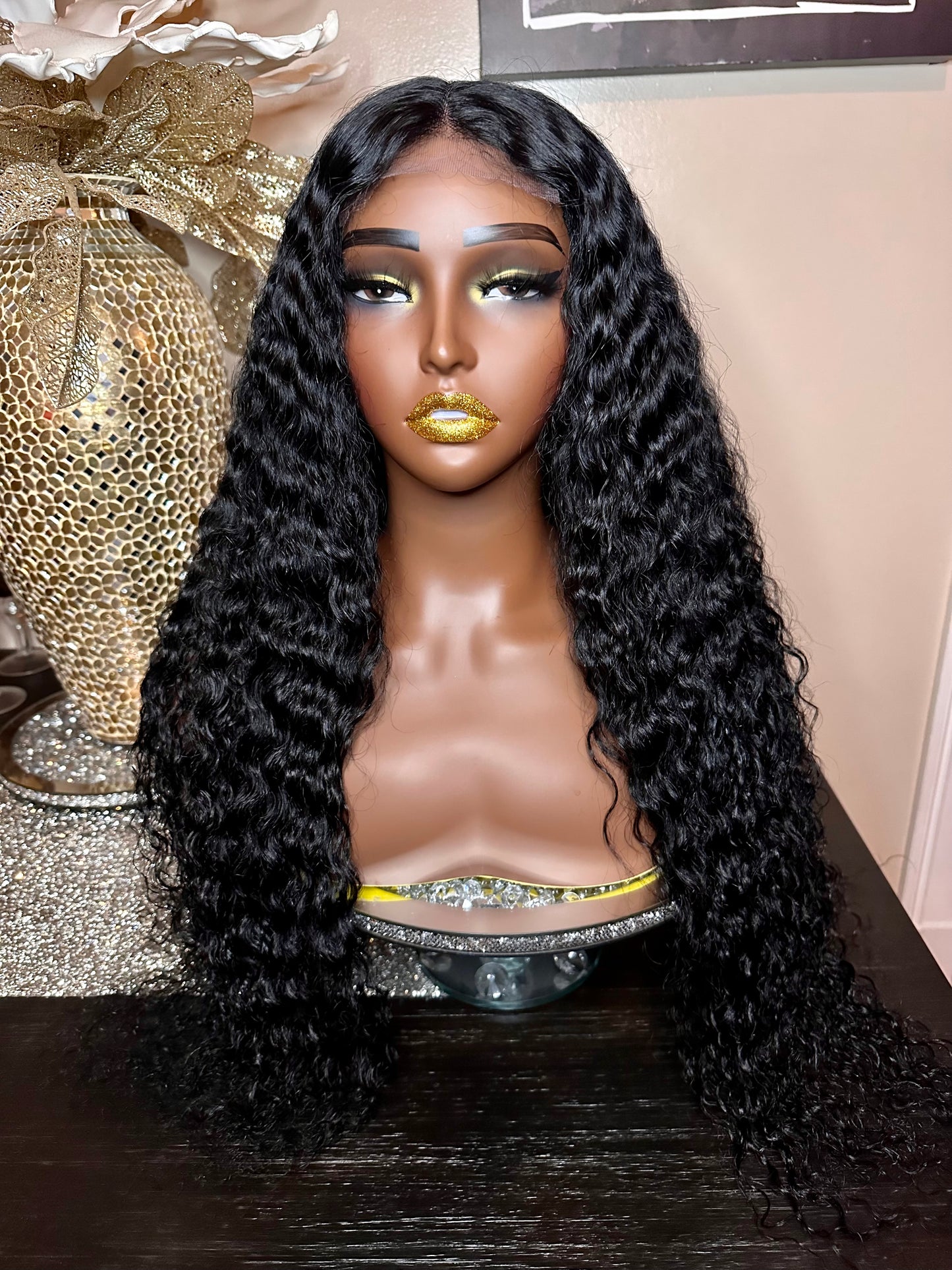 Water Wave Frontal Wig 200 Density