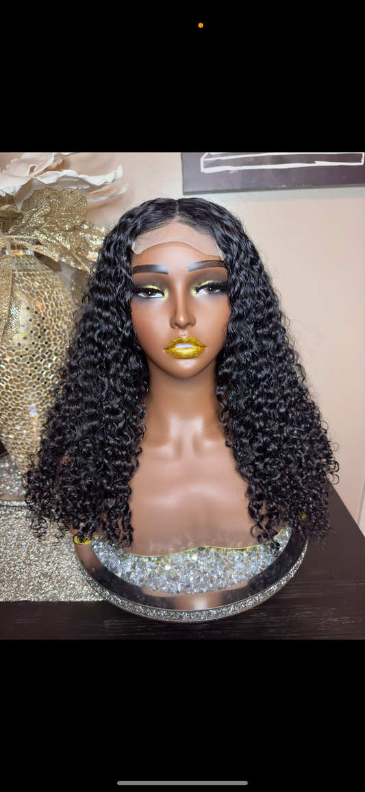 Paradise Curl Frontal Wig 200 Density